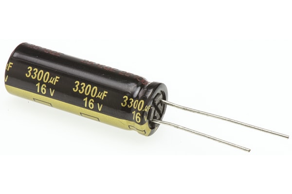 Product image for Al Electrolytic Cap 105C 16V 3300uF