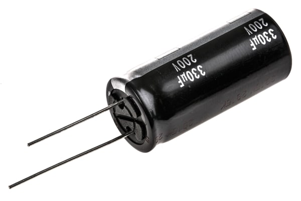 Product image for Al electrolytic cap ED type A,330uF 200V