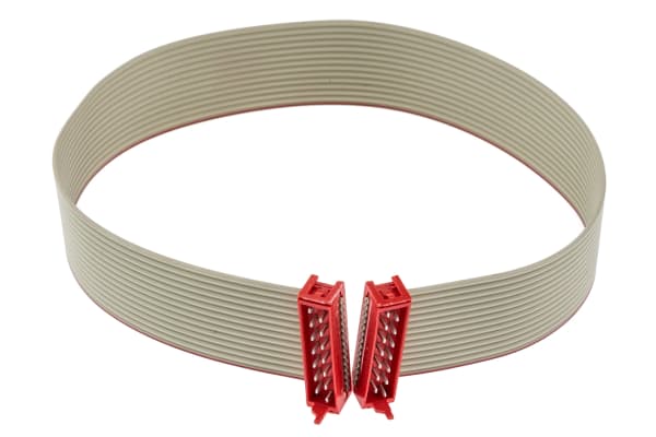 Product image for 14 WAY JUMPER CABLE 1.27MM PITCH 250MM