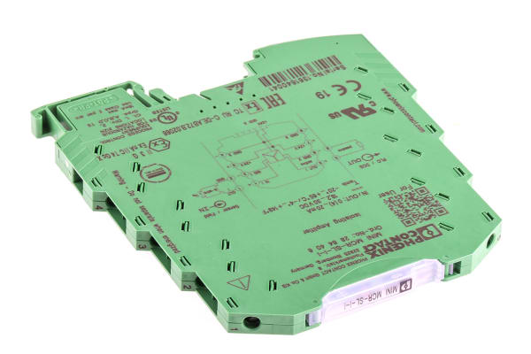 Product image for DIN rail 3-way current isolator