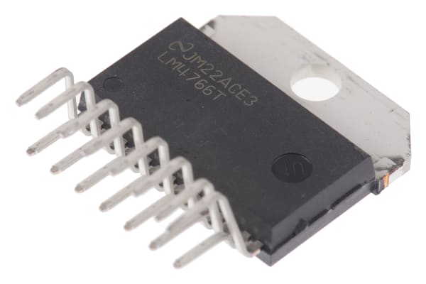 Product image for DUAL AUDIO POWER AMPLIFIER,LM4766T 40W