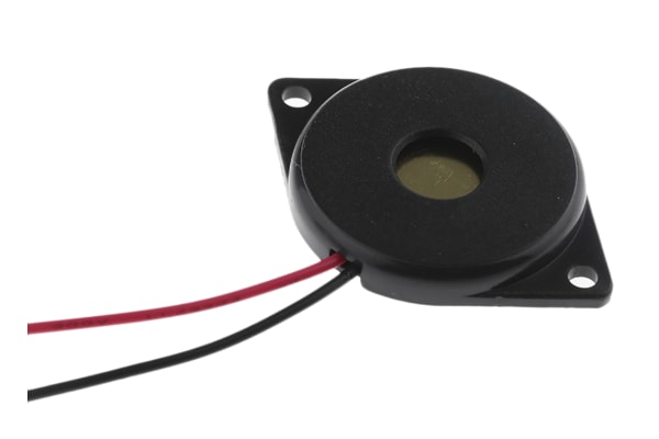 Product image for Piezo electric transducer 10Vac 88dB