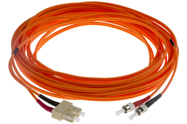 Product image for ST-SC patchlead OM1 Duplex Orange 10m