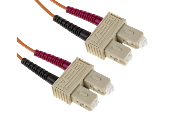 Product image for SC-SC patchlead OM2 Duplex Orange 5m