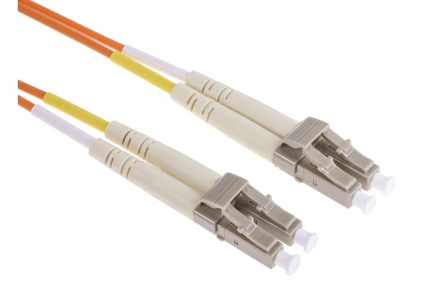 Product image for LC-LC patchlead OM1 Duplex Orange 2m
