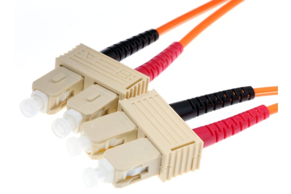 Product image for SC-SC patchlead OM2 Duplex Orange 1m