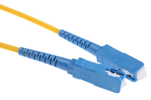 Product image for SC-SC PATCHLEAD OS1 SIMPLEX YELLOW 2M