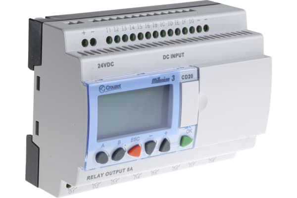 Product image for M3 controller, 20 I/O relay O/P 24Vdc