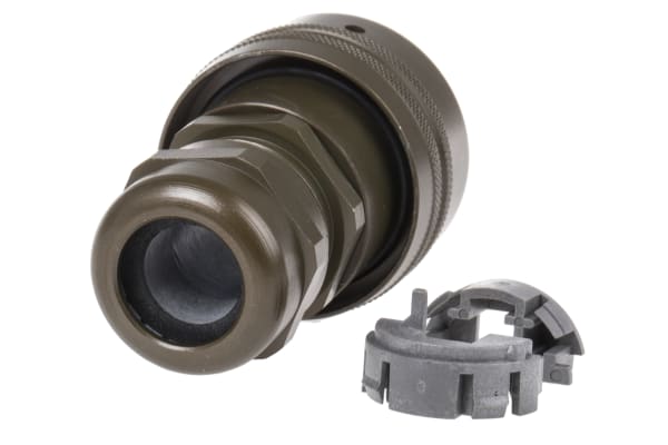 Product image for RJ45 PLUG,METALLIC PG GLAND,OLIVE DRAB