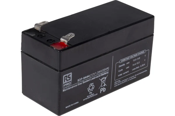 Product image for RS Sealed lead-acid battery,12V 1.2Ah