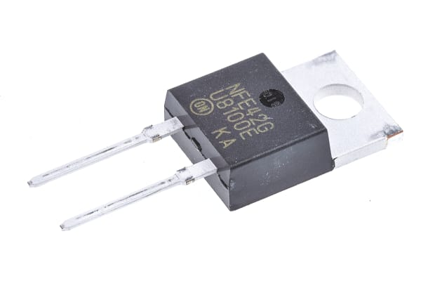 Product image for RECTIFIER DIODE,MUR8100E 8A 1000V