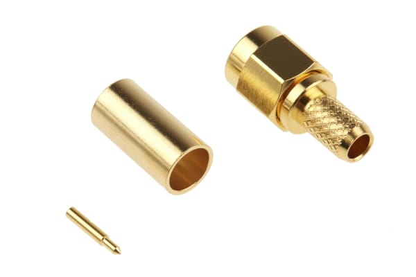 Product image for crimp SMA straight plug - RG58 A cable