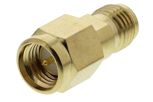 Product image for GoldPt SMA plug/jack adaptor