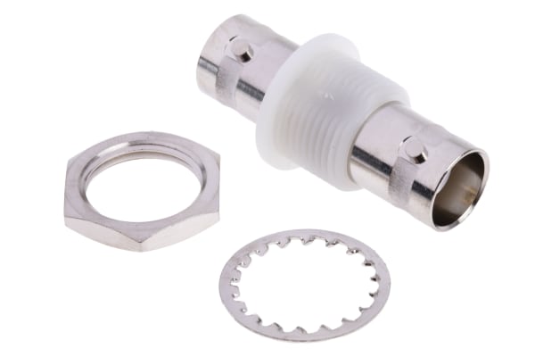 Product image for Insul through hole bulkhead socket,50ohm