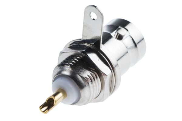 Product image for NiPt soldered std BNC bulkhead skt,75ohm