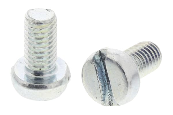 Product image for Slotted cheesehead steel screw M3x6mm