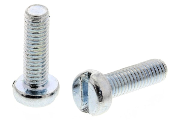 Product image for Slotted cheesehead steel screw M3x10mm