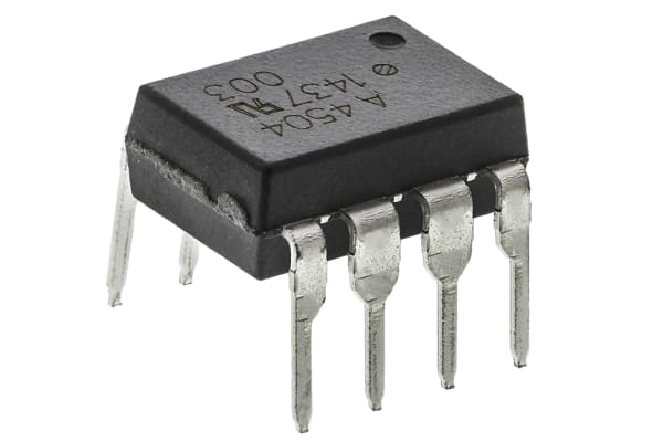 Product image for OPTO-ISOLATOR,HCPL4504 2500VAC/25MA DIP8