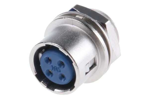 Product image for Hirose, HR10 Panel Mount Miniature Connector Socket, 4 Way, 2A