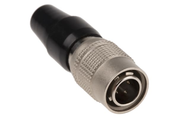 Product image for CONNECTOR, PLUG, MALE, CIRCULAR, 4POLE