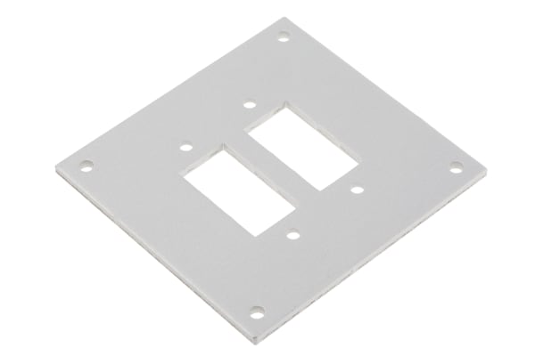 Product image for 2way faceplate for std skt w/brackets