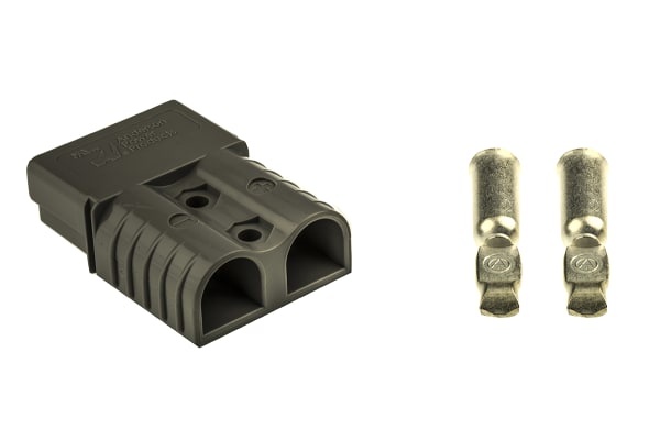 Product image for GREY TWO POLE 120A CONNECTOR