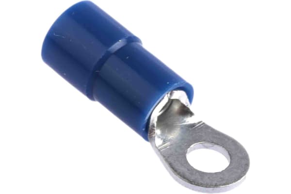 Product image for Blue M3 ring terminal,1.5-2.5sq.mm wire