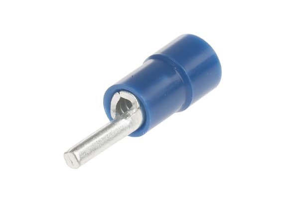 Product image for Blue crimp pin connector,1.5-2.5sq.mm
