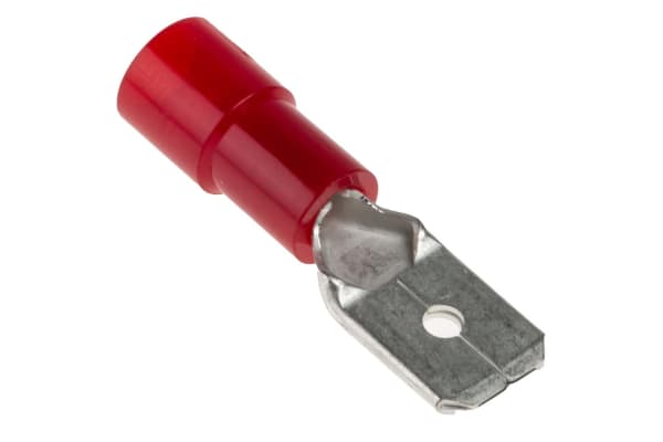 Product image for Red male receptacle,0.5-1.5sq.mm wire