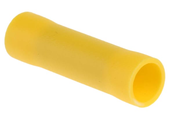 Product image for Yellow butt splice,4-6sq.mm wire size