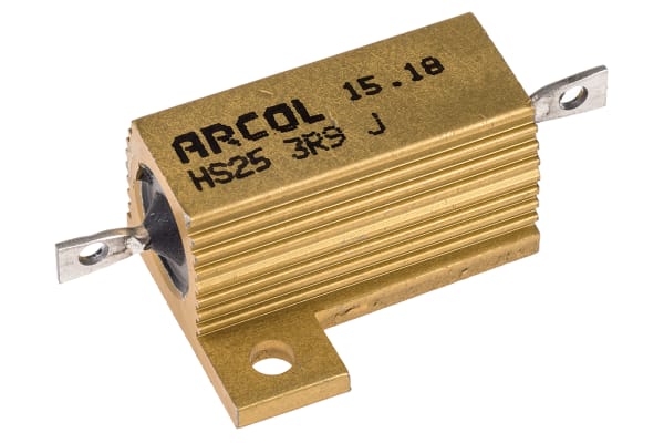 Product image for HS25 AL HOUSE WIREWOUND RESISTOR,3R9 25W