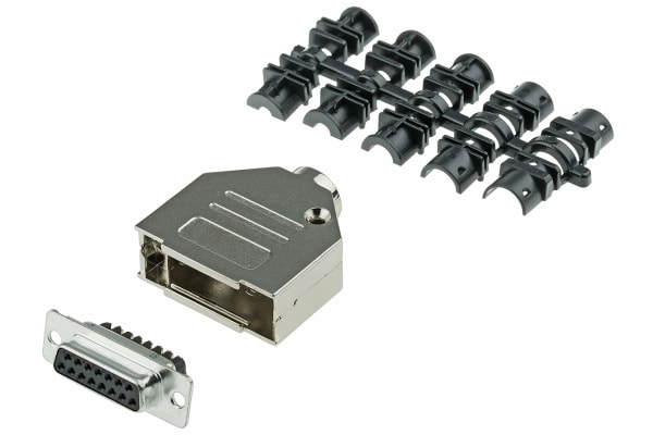 Product image for Amphenol ICC 15 Way Cable Mount D-sub Connector