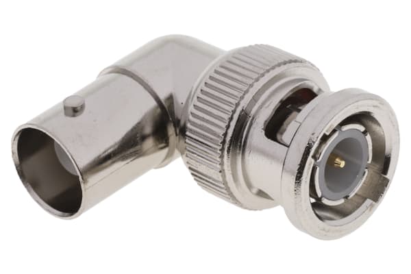 Product image for BNC r/a adapter  50ohm Ni plated