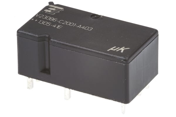 Product image for Micro auto power relay PCB 2c/o 12Vdc