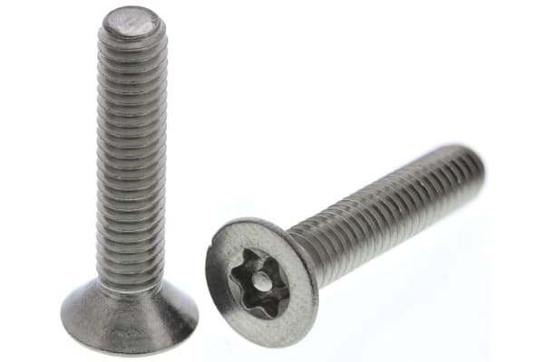 Product image for Tamperproof Pin 6 Lobe csk A2 M4x20