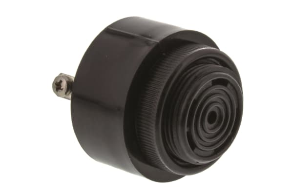 Product image for Slow pulsed tone buzzer 12Vdc 77dB