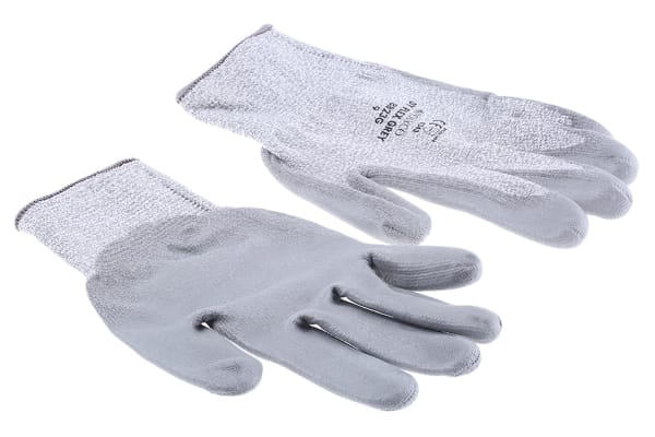 Product image for DY FLEX DYNEEMA GLOVES GREY 9 1PR