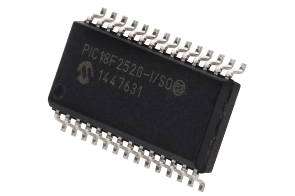 Product image for Micro,PIC,32K Fl,SOIC28,PIC18F2520-I/SO