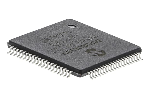 Product image for Micro,PIC,128KFl,TQFP80,PIC18LF8722-I/PT