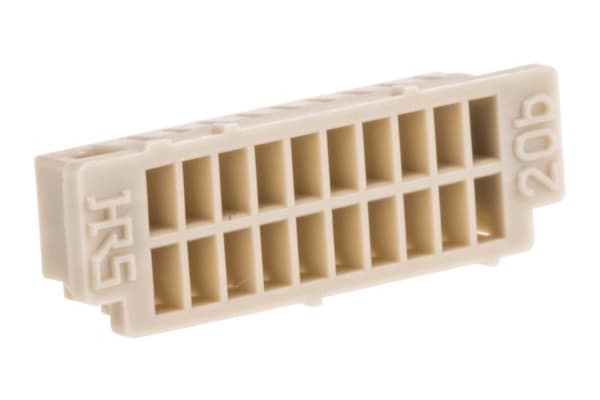 Product image for DF13 SOCKET HOUSING, 2 ROW, 20-WAY