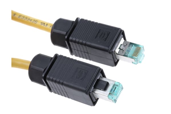 Product image for PATCH LEAD, CAT6, PUSH PULL, 20.0 M