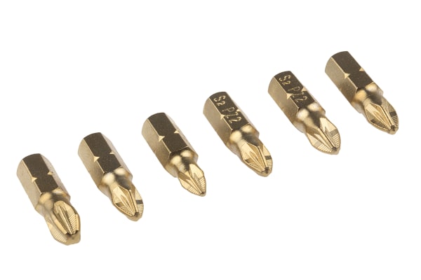 Product image for TiN coated bit set