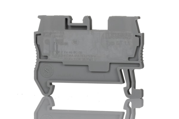 Product image for Through terminal block,din rail,ST1.5