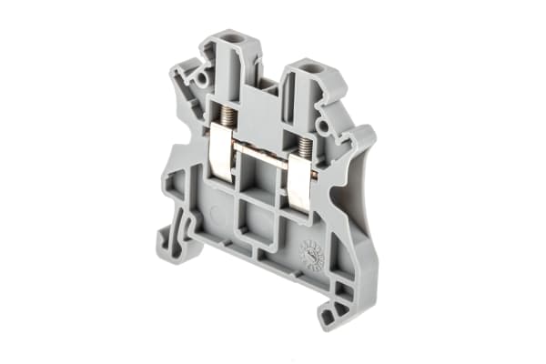 Product image for Din rail terminal block,UT2.5,grey