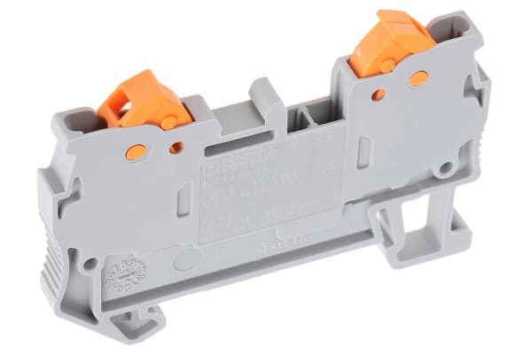 Product image for Through terminal block,din rail,QTC1.5