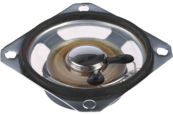 Product image for Flanged cone loudspeaker,1W 8ohm 50mm