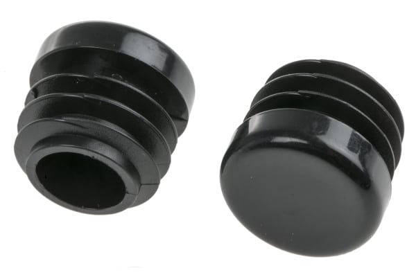 Product image for Round LDPE Tube End Insert,19mm 0.8-2.5