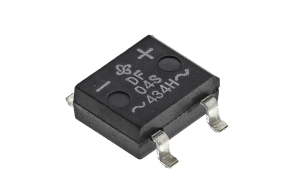 Product image for BRIDGE RECTIFIER SINGLE 400V 1A DFS4