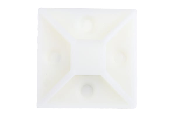 Product image for Natural s/adhesive c/tie base, 38x38mm