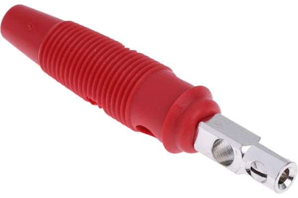 Product image for 4MM BUNCH PLUG -16A RED